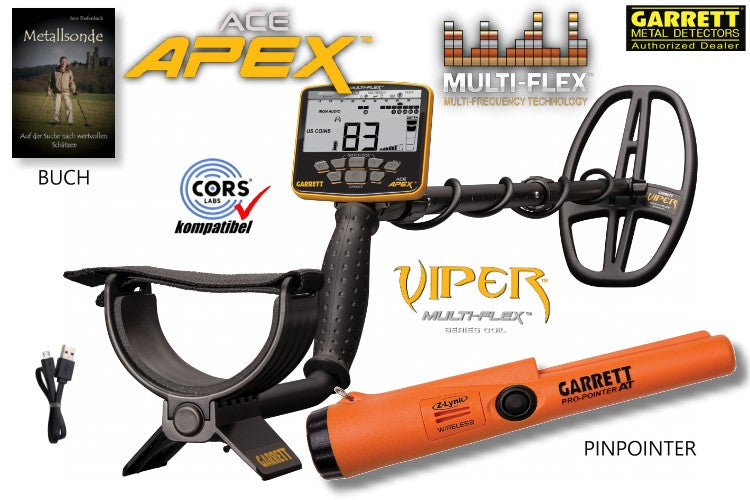 Metalldetektor Garrett APEX