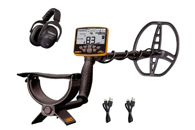 Metalldetektor Garrett APEX mit Funkkopfhörer