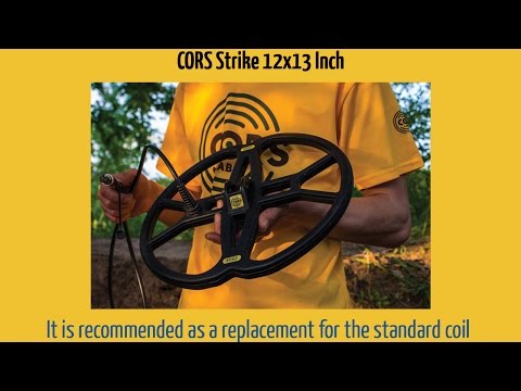 CORS Strike 12x13" vs Garrett ACE PROformance 6.6x9" YouTube Video