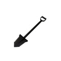 Swagier Spaten V1 schwarz (85cm Länge)